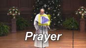 Rev. Richard Allen leads the prayers of the people on the 2nd Sunday of Advent, 2019